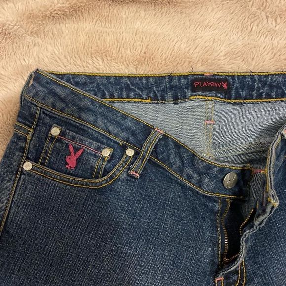 Authentic Y2k Playboy jeans 🐰 💗 - Picture 4 of 5